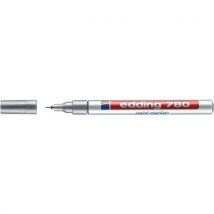 Paint marker - colour: silver model: edding 780