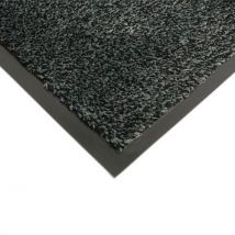 Black Microfibre Door Mat 900x1500mm by Coba
