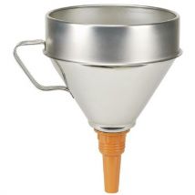 Zinc-plated steel funnel ø 200 mm 3.2-l capacity
