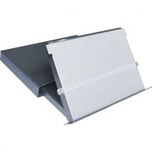 Monitor display stand with document holder