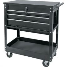 3 drawer tool trolley - 1 locking tool chest - phoenix safe