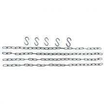 Set of 4 mirror chains - 300 cm