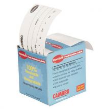 24 Rolls of Disposable Catering Labels. 250 per roll by Cambro