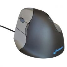 Ergonomic vertical wired mouse - evoluent4 - left-handed