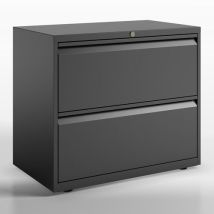 Bisley essentials 2 drawer unit 708x470x800mm white