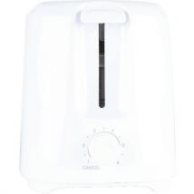 2 slice white plastic toaster - pifco