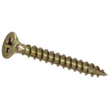 Pozi countersunk steel screws for wood - 3.5 x 20