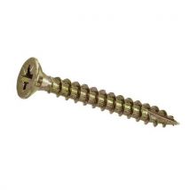 Pozi countersunk steel screws for wood - 4 x 25