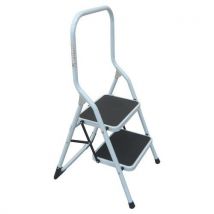 2 tread steel step stool