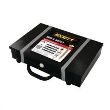 Rocket case of 2210 pozidriv countersunk steel screws