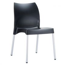 Icon side chair black