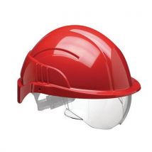 Vision plus helmet red