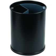 Black sorting bin 13 l - 2 x inner containers 6.6 l/3.3 l
