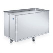 Spring loaded trolley. Hxwxd 820x710x1060mm