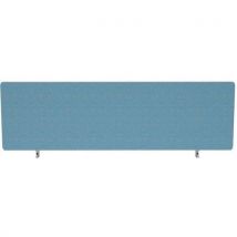 Blue/grey screen/desk divider - hxw 400x1200mm - impulse +