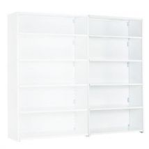 Duo add on bay 2150hx1000wx450mmd clad back 6 shelves