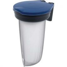 Skipper post recycle bin - blue