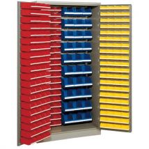 Cabinet with 273 storage trays model: tall total width: 1000 mm