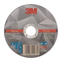 3M - T41 silver flat cutting disc 125 mm
