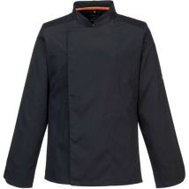 Black mesh air pro chefs jackets - size xxl - portwest uk