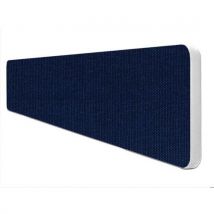 Dark blue screen/desk divider - hxw 300x1500mm - impulse +