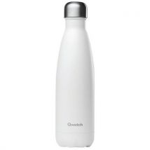 Matt white insulated bottle 500 ml