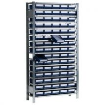 Shelving with storage drawers model: 5.3 l no. Of containers: 75