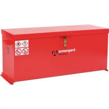 Hazardous Material Storage Container - 540x1195x485mm - Red - Armorgard