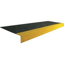 Black Yellow Cobagrip Stair Tread x 55mm x 2000mm 345mm