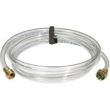 Clear drainage hose diaxl 1.2cm x 305cm