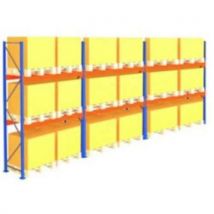 Pallet racking kit 3000h x8503w x900d 2 levels 18 pallets