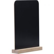 A4 wooden chalkboard table display stand - bi-silque