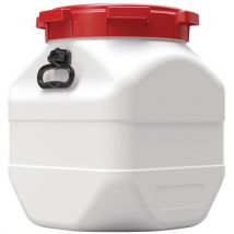 Square drum with lid - 50 l