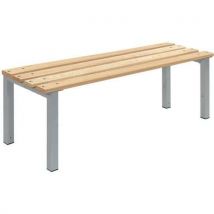 Cloakroom/changing room bench - 1200x400mm