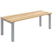 Cloakroom/changing room bench - 1500x400mm