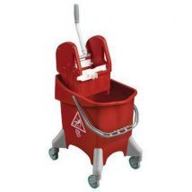 Red Bucket With Wringer 30 L by Tts