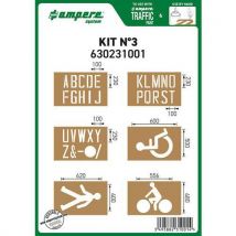 Templates kit # 3 (6 plates)