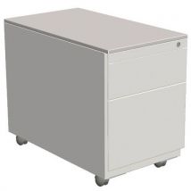 Mobile pedestal comb no. Tir.:2 clear col.:gris