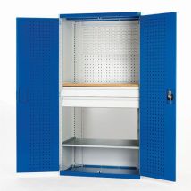 Bott - Cubio workshop cupboard 2 drawer 1 shelf 2000x1300x650mm