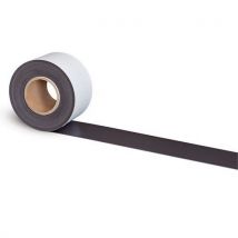 Self-adhs. Magnetic tape 10 m x 100 mm x 1 mm black - maul