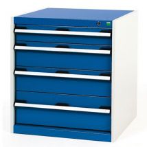 Bott - Cubio 4 drawer cabinet 700x650x750mm
