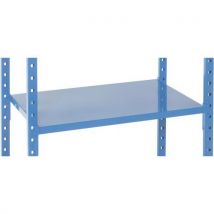 Combi-plus solid sheet metal shelf wxd 1010x500 blue