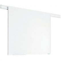 Whiteboard railsystem emaill steel e 120 x 90 cm