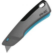 Smart retracting utility knife - squeezable handle - victa