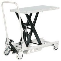 Aluminium lift table without dust cover - capacity 150 kg