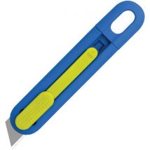Slim auto retracting utility knife - pointed tip - volo