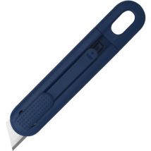 Detectable auto retracting utility knife - pointed tip -volo