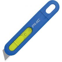 Disposable slim auto retracting utility knife - volo