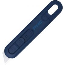 Auto retracting utility knife - disposable+detectable - volo