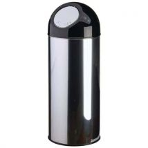 Stainless steel dome bin 55 l 31x82